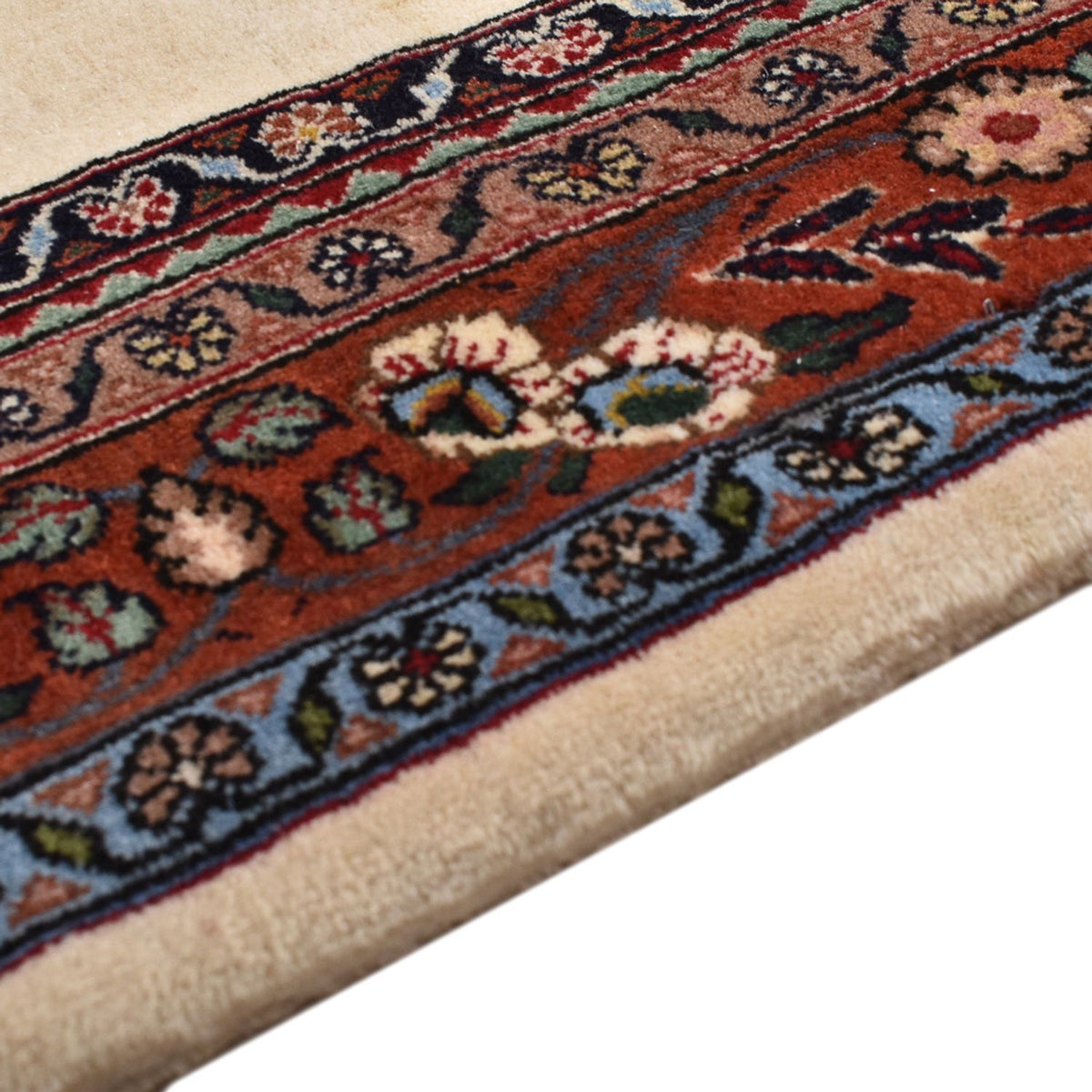 Gabbeh Teppich - Kaschkuli Perser - 218 x 150 cm - hellbeige