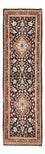 Läufer Perser - Ghom - Royal - 202 x 60 cm - dunkelblau
