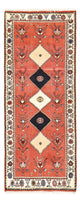 Läufer Gabbeh - Kaschkuli Perser - 162 x 65 cm - hellrot