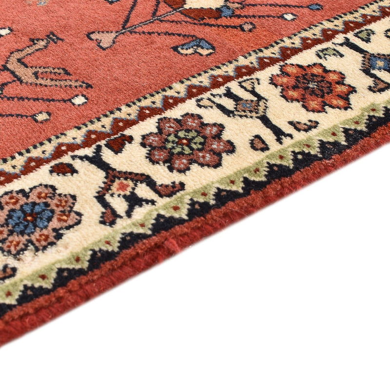 Läufer Gabbeh - Kaschkuli Perser - 162 x 65 cm - hellrot