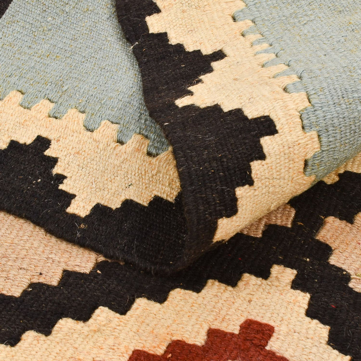 Kelim Teppich - Oriental - 155 x 100 cm - mehrfarbig