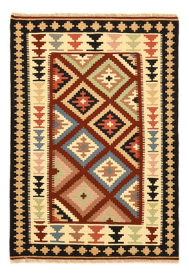 Kelim Teppich - Oriental - 150 x 103 cm - mehrfarbig
