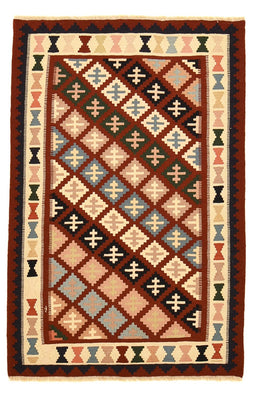 Kelim Teppich - Oriental - 150 x 100 cm - mehrfarbig