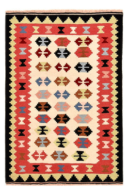 Kelim Teppich - Oriental - 150 x 105 cm - mehrfarbig