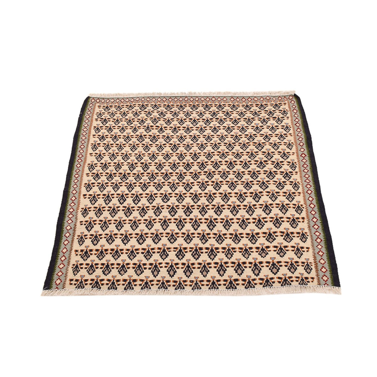 Kelim Teppich - Oriental - 85 x 82 cm - creme