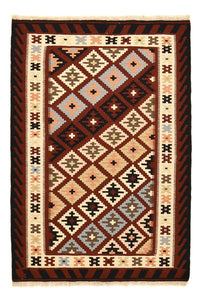 Tapis Kelim - Oriental - 146 x 102 cm - multicolore
