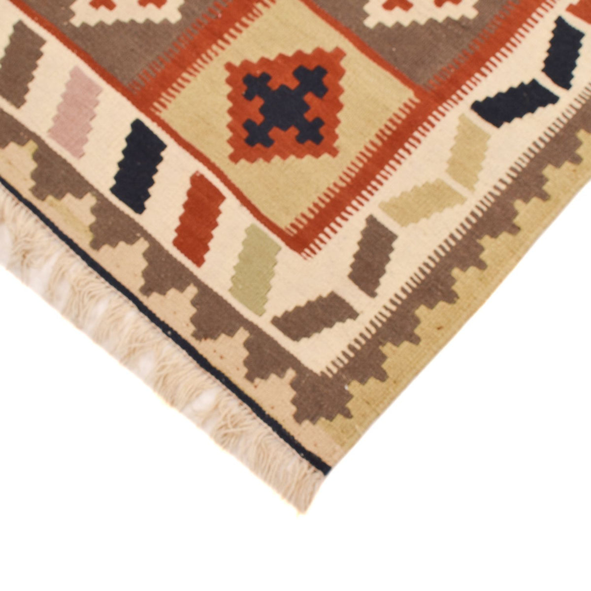 Kelim Teppich - Oriental - 146 x 100 cm - mehrfarbig