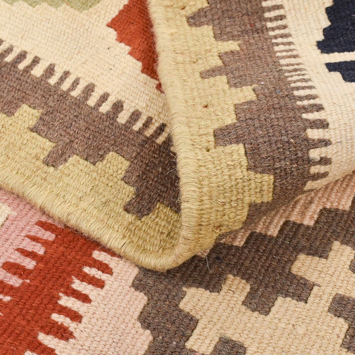 Kelim Teppich - Oriental - 146 x 100 cm - mehrfarbig