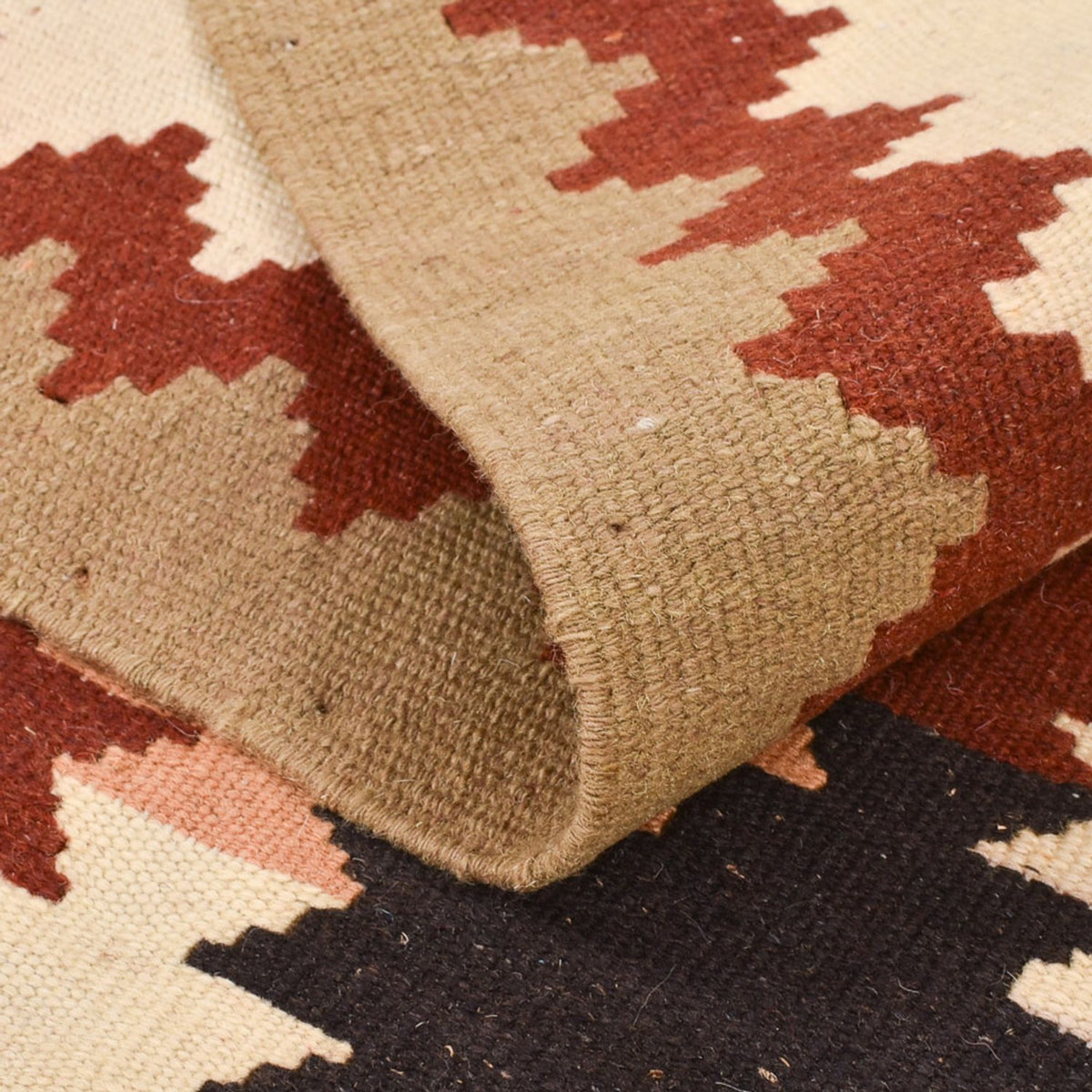 Kelim Teppich - Oriental - 145 x 106 cm - mehrfarbig