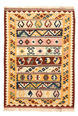 Kelim Teppich - Oriental - 144 x 105 cm - mehrfarbig