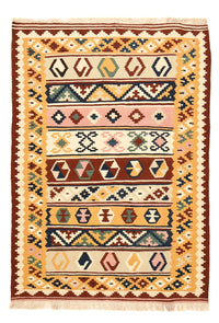Tapis Kelim - Oriental - 144 x 105 cm - multicolore