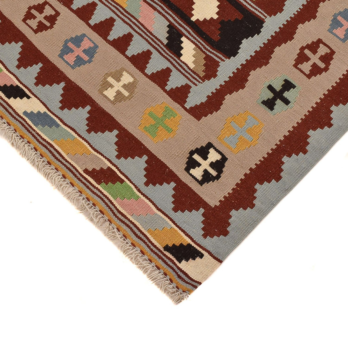 Kelim Teppich - Oriental - 147 x 105 cm - mehrfarbig