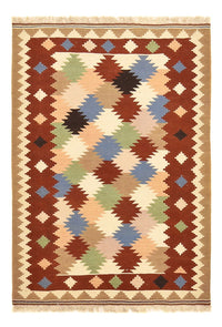 Tapis Kelim - Oriental - 146 x 100 cm - multicolore