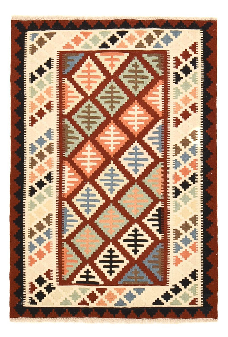 Kelim Teppich - Oriental - 143 x 100 cm - mehrfarbig