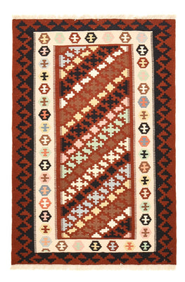 Kelim Teppich - Oriental - 150 x 100 cm - mehrfarbig