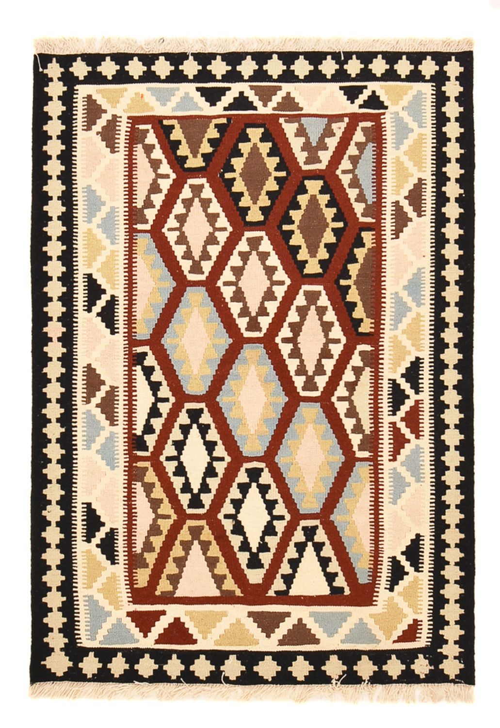 Kelim Teppich - Oriental - 145 x 104 cm - mehrfarbig