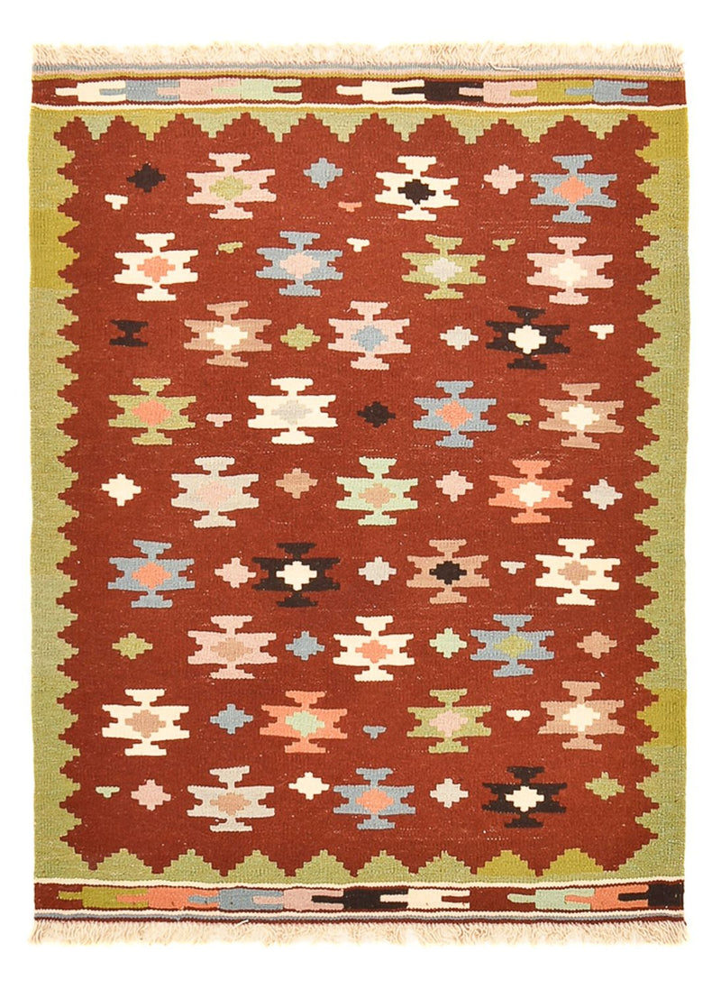 Kelim Teppich - Oriental - 132 x 97 cm - mehrfarbig
