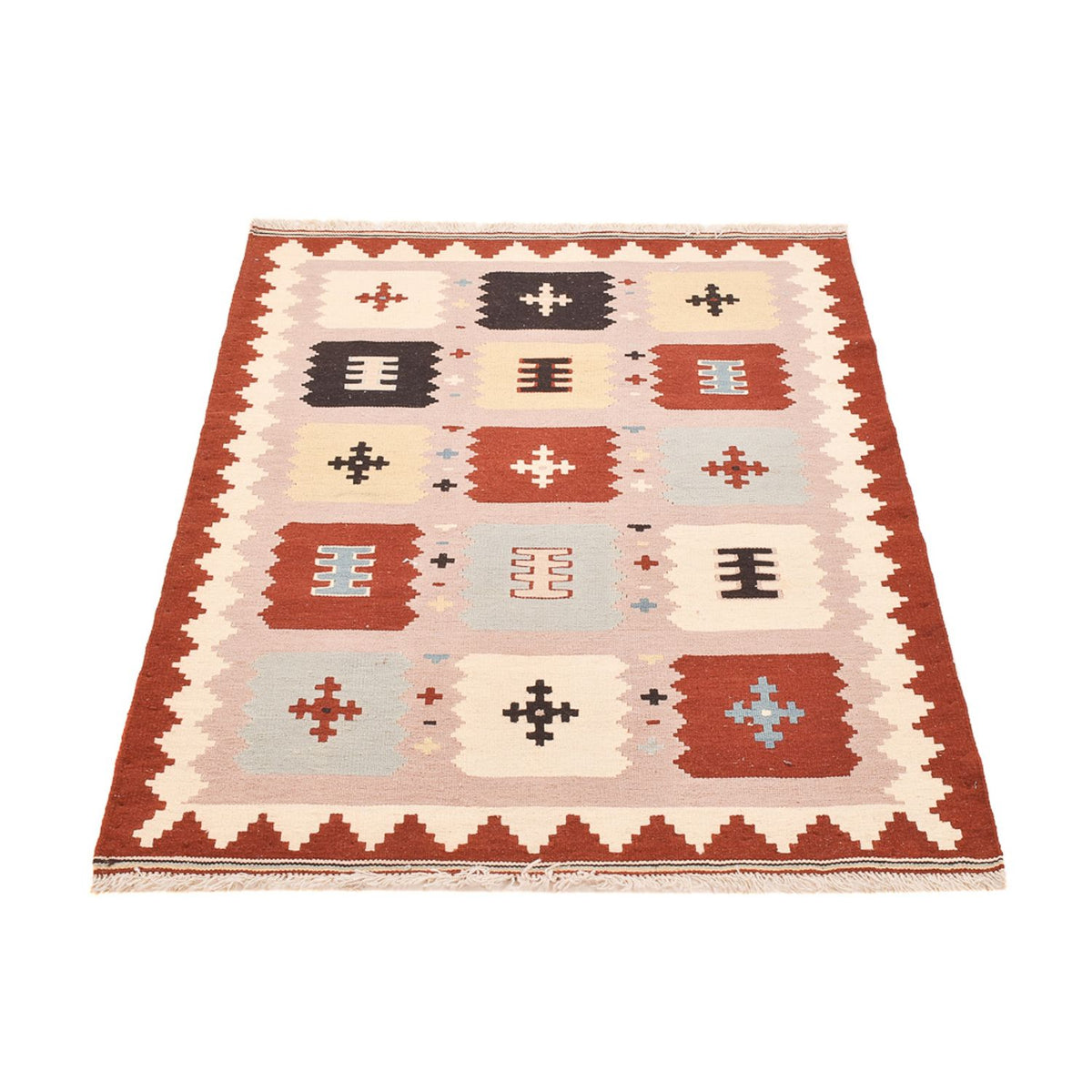 Kelim Teppich - Oriental - 147 x 103 cm - mehrfarbig