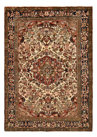 Tapis persan - Nomadic - 209 x 153 cm - beige foncé