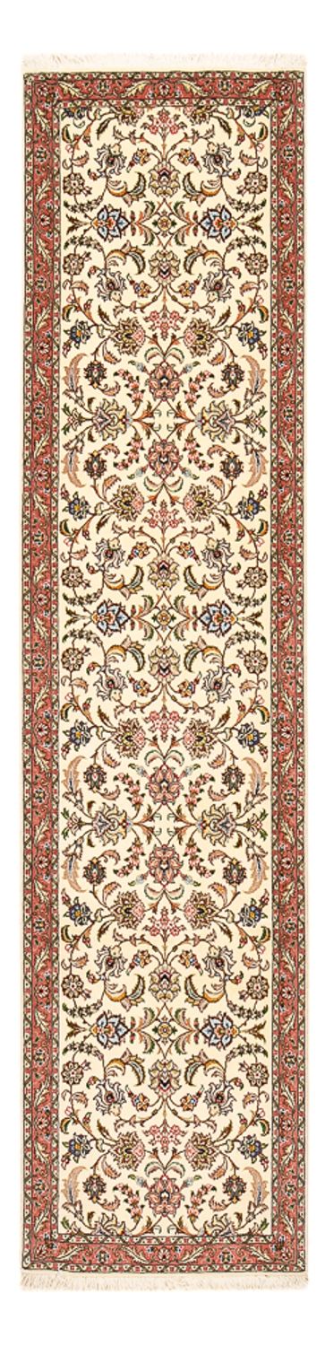 Läufer Perser - Täbriz - Premium - 302 x 72 cm - sand