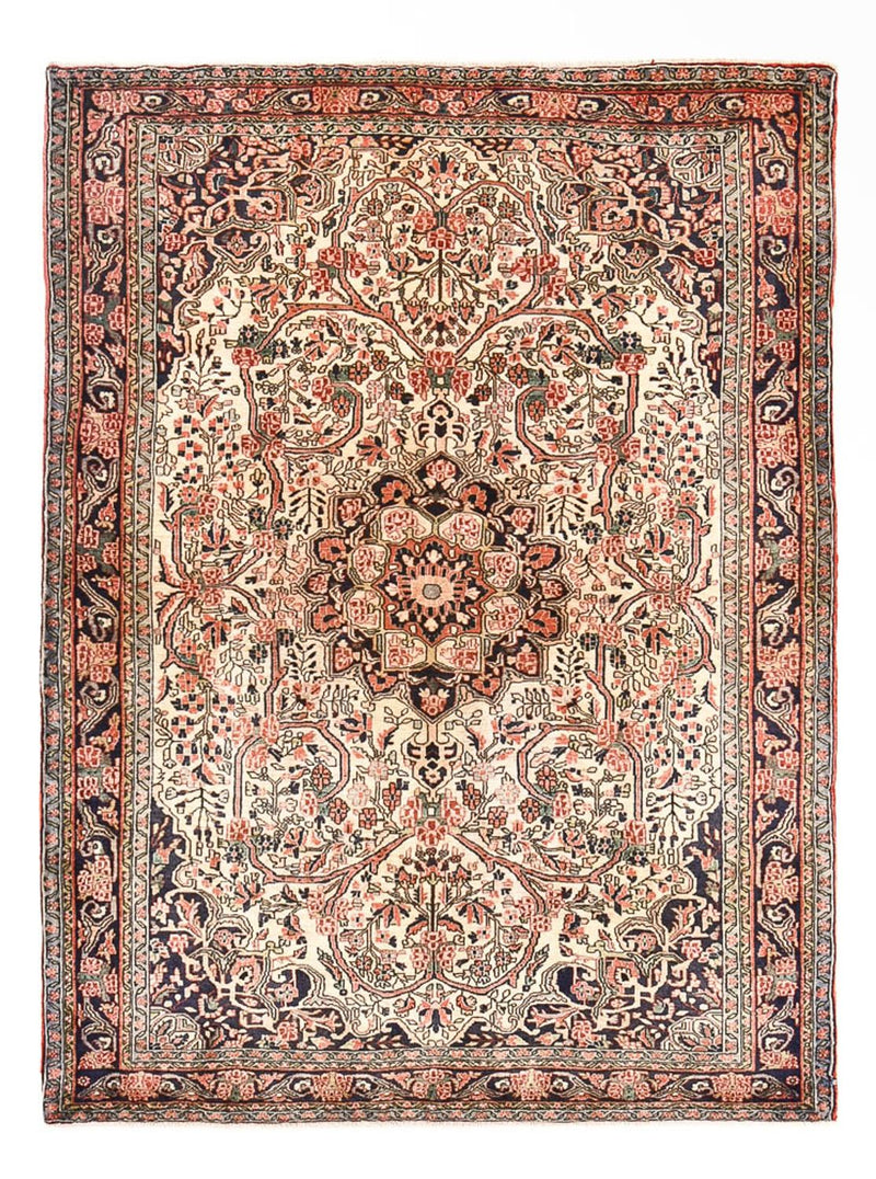 Perserteppich - Nomadic - 196 x 142 cm - mehrfarbig