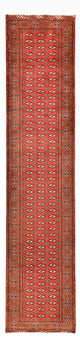Läufer Turkaman - 369 x 86 cm - rot