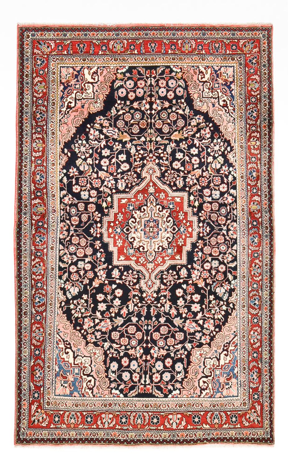 Perserteppich - Nomadic - 217 x 133 cm - mehrfarbig