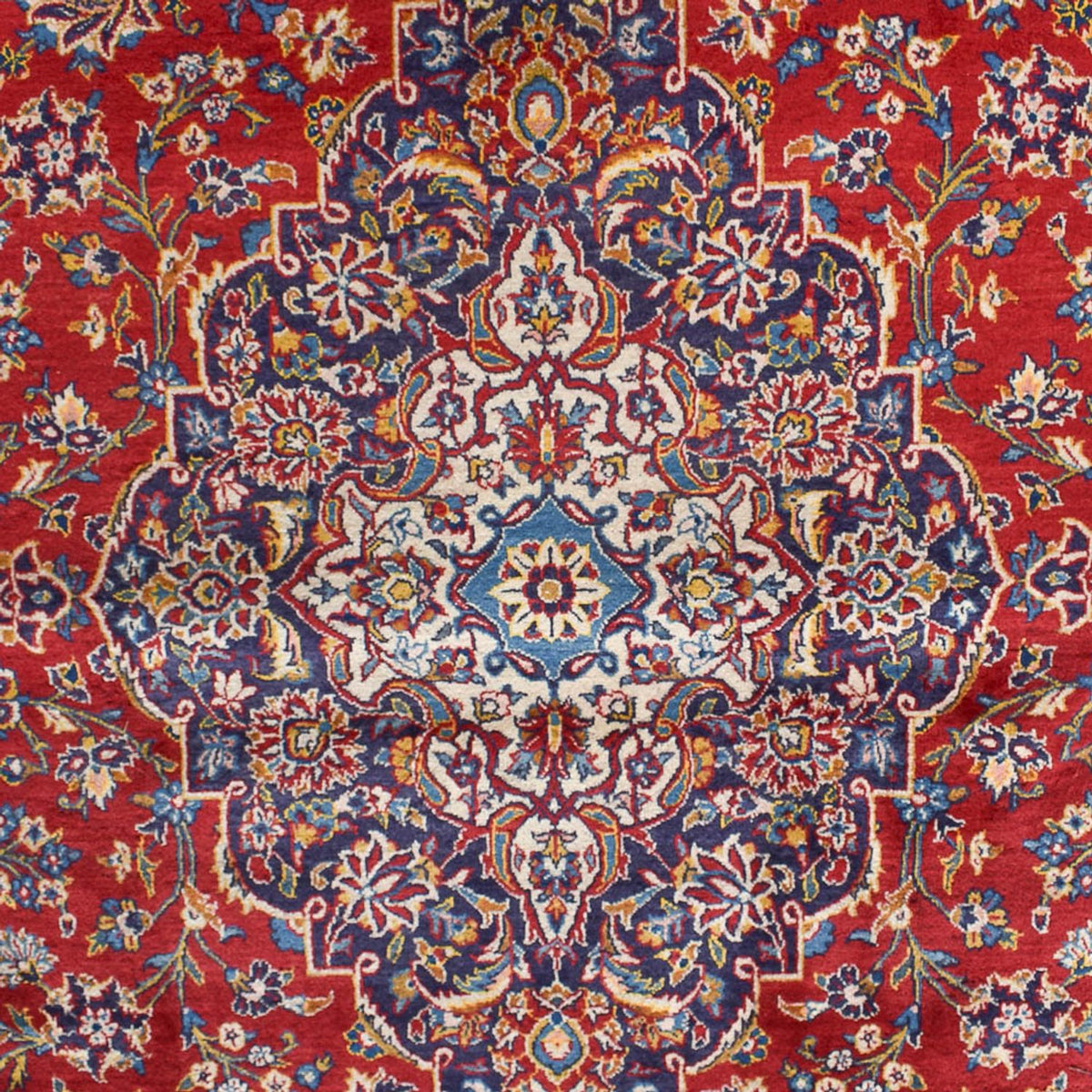 Perserteppich - Keshan - 455 x 301 cm - rot