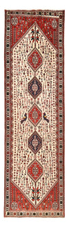 Tapis d'Abadeh Tapis 85x290cm - Tapis persan - crème - Tapis de couloir / Crème / 85 x 290 cm Tapis de couloir