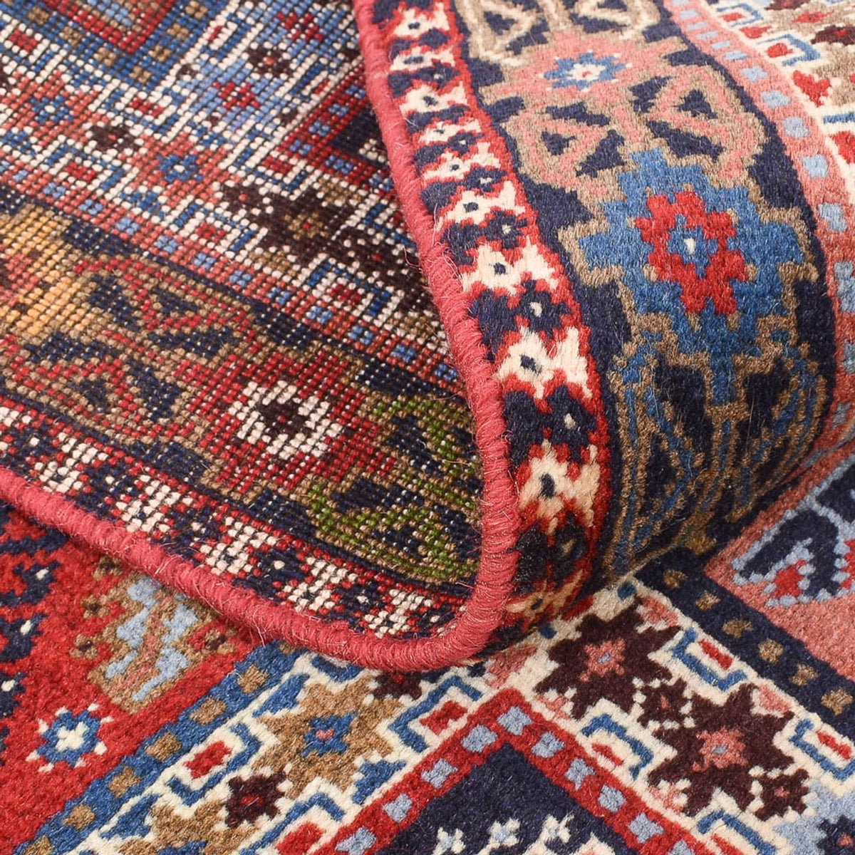 Perserteppich - Nomadic - 148 x 100 cm - mehrfarbig