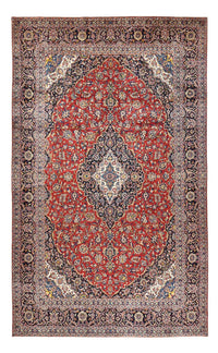 Tappeto Persero - Keshan - 482 x 295 cm - rosso