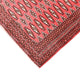 Turkaman Teppich - 135 x 94 cm - rot