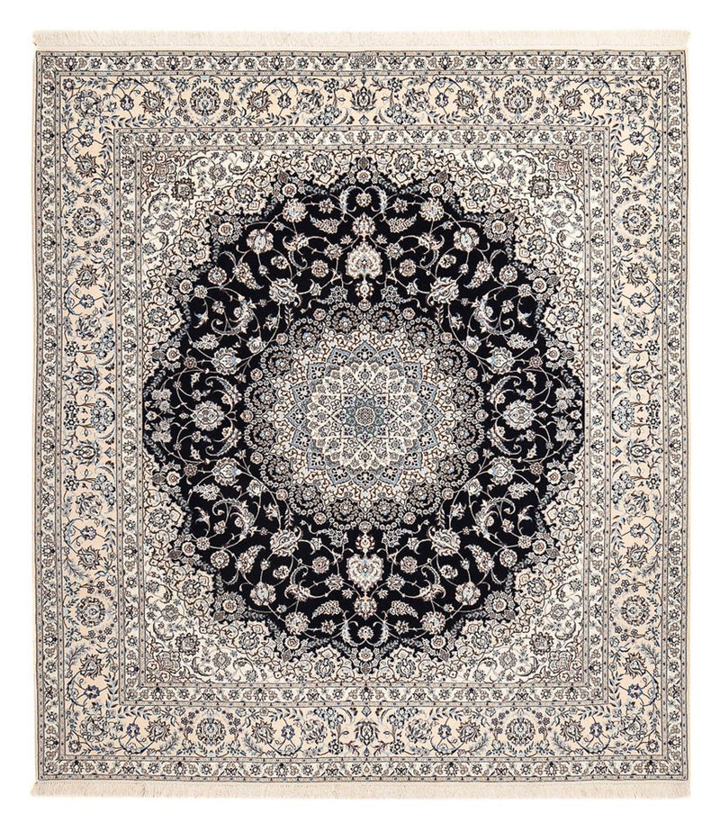 Perserteppich - Nain - Premium - 300 x 254 cm - dunkelblau
