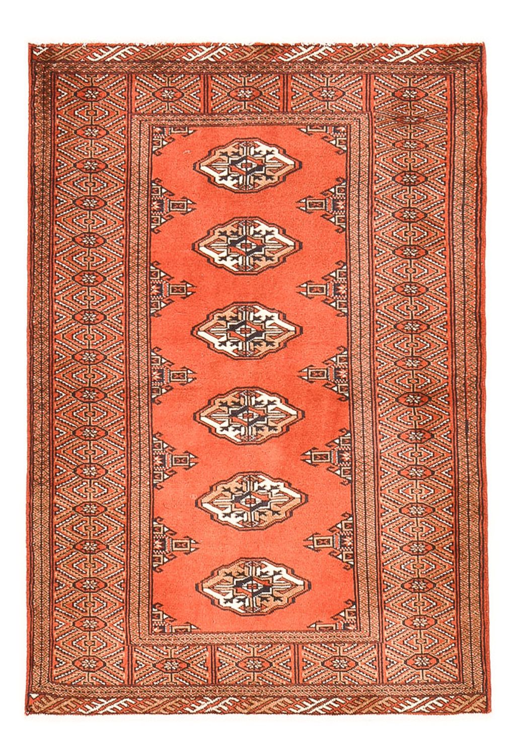 Perserteppich - Nomadic - 151 x 100 cm - orange