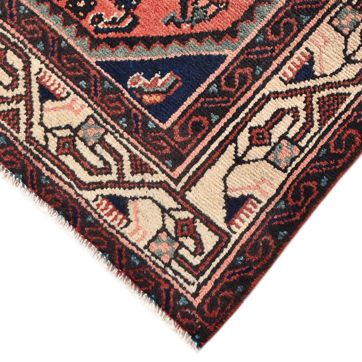 Perserteppich - Nomadic - 152 x 103 cm - hellrot