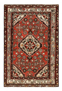Tapis persan - Nomadic - 154 x 100 cm - rouge