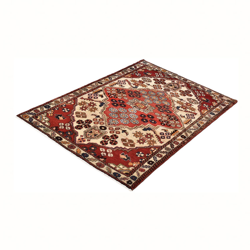 Perserteppich - Nomadic - 154 x 101 cm - rot