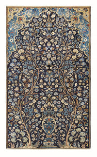 Tapis persan - Classique - 240 x 139 cm - bleu foncé
