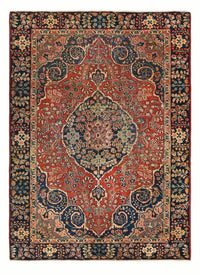 Tapis persan - Nomadic - 175 x 128 cm - rouge
