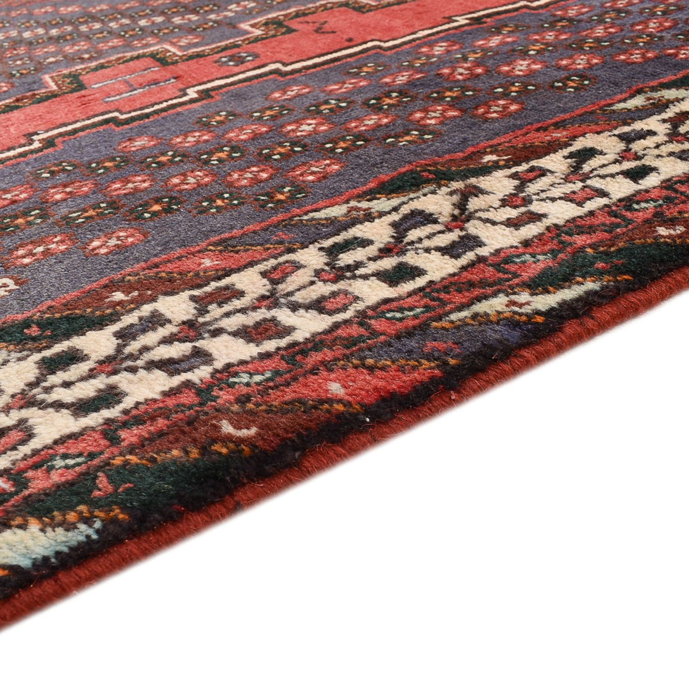 Afshar Sirjan Tapis 241x180cm - Tapis persan