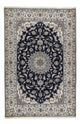 Perserteppich - Nain - 300 x 195 cm - dunkelblau