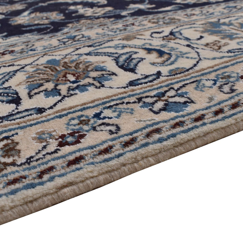 Perserteppich - Nain - 300 x 195 cm - dunkelblau