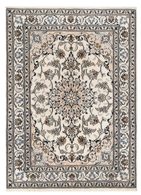 Tapis persan - Nain - 202 x 146 cm - crème