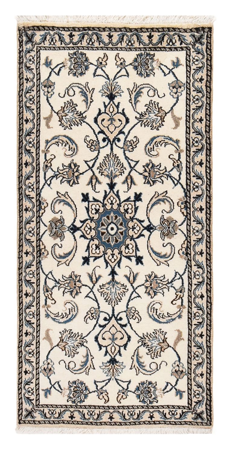 Perserteppich - Nain - 140 x 69 cm - creme