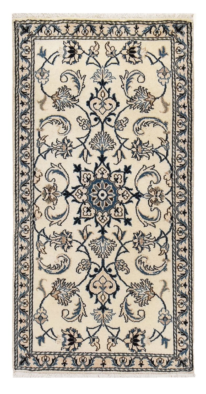 Perserteppich - Nain - 137 x 69 cm - creme