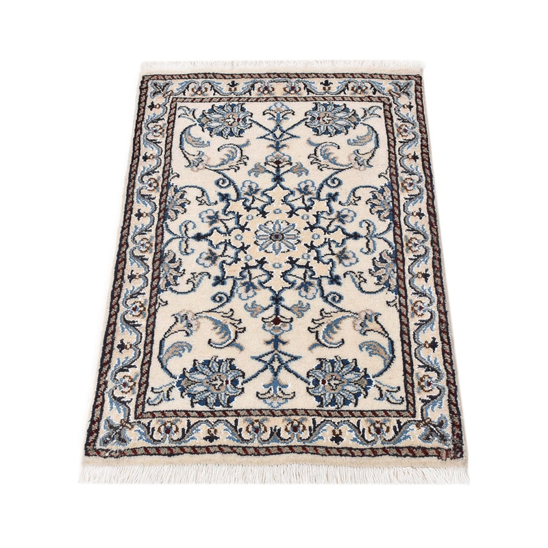 Perserteppich - Nain - 90 x 56 cm - creme