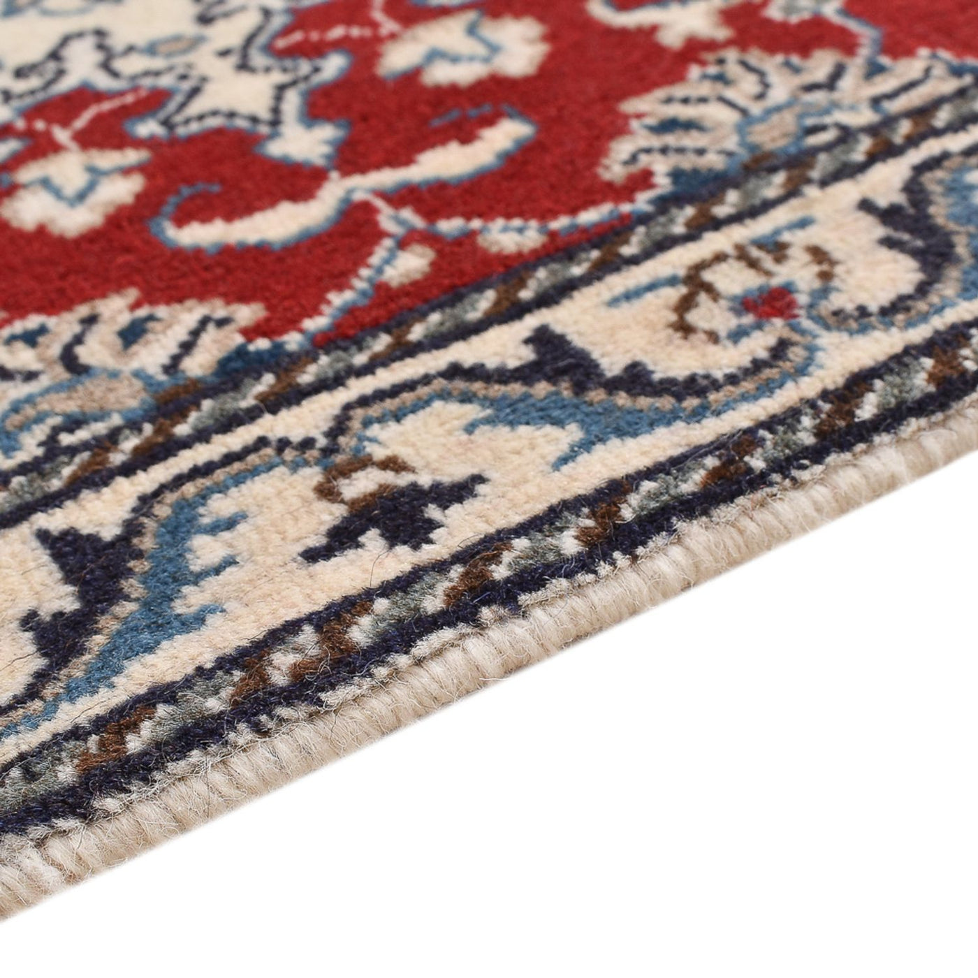 Perserteppich - Nain - 89 x 57 cm - rot
