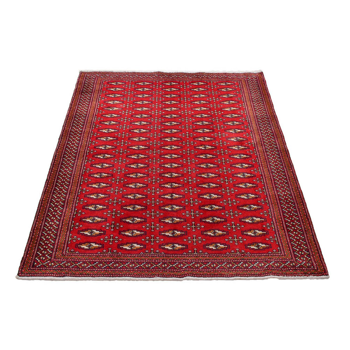 Turkaman Teppich - 175 x 128 cm - rot