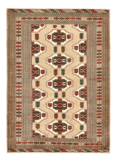 Tapis Turkaman 143x199cm - Tapis persan - multicolore