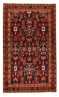 Tapis persan - Nomadic - 224 x 133 cm - multicolore